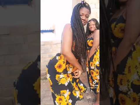 AFRICAN DANCE Real African Girls Identical Twins 