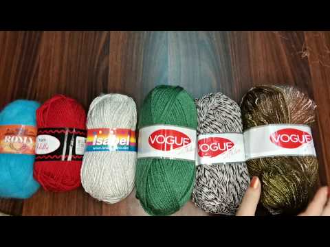 الأنواع المميزه وأسمائها من خيوط الأستوكات أنواع خيوط الكروشيه Crochet Yarns 