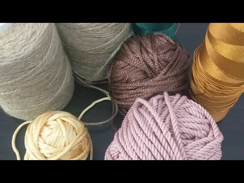 ريفيو انواع خيوط كروشية Review Of Yarn Types Crocheted 