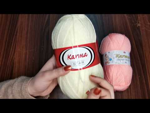 ريفيو خيوط الصوف التركي كرمه أنواع خيوط الكروشيه Crochet Yarns 