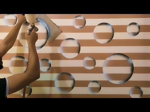 أعمل بنفسك ديكور ثري دي جميل وسهل بالشريط اللاصق Create A Beautiful And Easy DIY 3D Tape Decor 