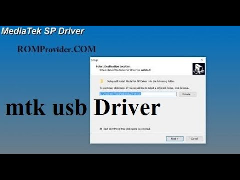Usb MTK USB VCOM Drivers Download MT65xx MT67xx Windows 7 8 10 32bit 64bit 