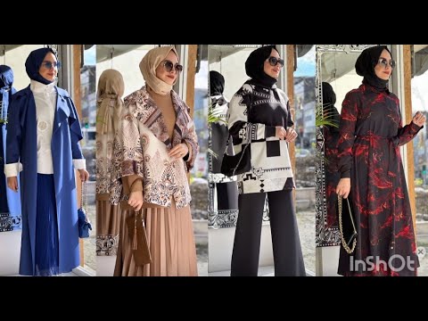 أرقى وأجمل تشكيلات من ملابس شتوية للمحجبات Hijabi Girl Culture Hijab Hijab Styles 2023 