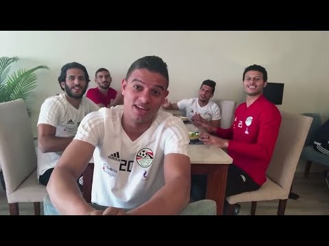 لاعبي المنتخب المصري في اعلان بيبسي الجديد 
