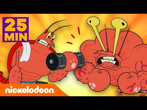 أجمل مشاهد سبونج بوب العضلية لمدة 25 دقيقة على قناة Nickelodeon Arabia 