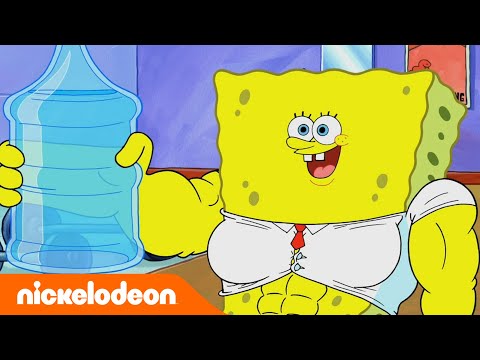 SpongeBob Nickelodeon Arabia سبونج بوب دعنا نتمرن 