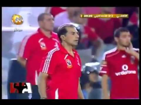 اهداف الاهلي والاتحاد الليبي 3 0 تعليق مدحت شلبي 