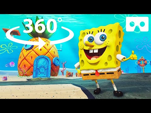 360 SpongeBob SquarePants Battle For Bikini Bottom Rehydrated The Beginning In VR 