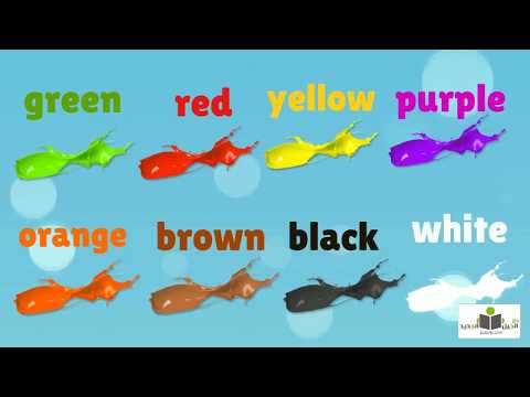 أغنية الألوان Colors Song من منهج Up To Up تعليم اللغة الانجليزية لرياض الأطفال روضة وتمهيدي 