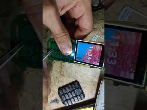 حل مشكلة الازرار 0 العالقة في هاتف Nokia 108 