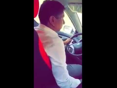 Indian Taxi Driver Sexually Assaults Saudi Woman سائق يمس امرأة سعودية 