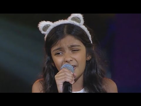 محمد عزيز الحديجي وحفصة زكري ونجمة الكور على العكس ربما مرحلة المواجهة MBCTheVoiceKids 