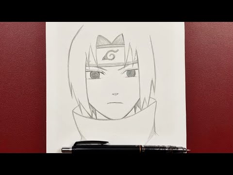 Anime Drawing How To Draw Sasuke Uchiha Step By Step 