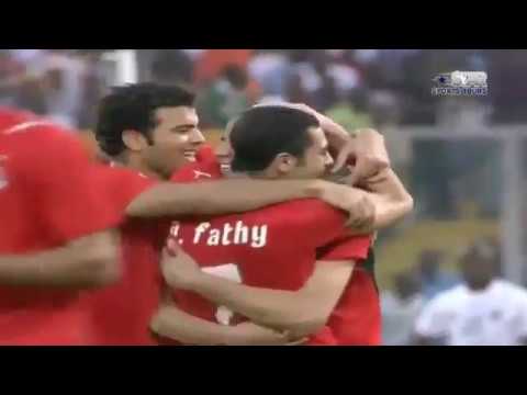 جميع اهداف منتخب مصر فى بطولة كأس الامم الافريقية 2008 وتألق وابداع ابوتريكة وزيدان 