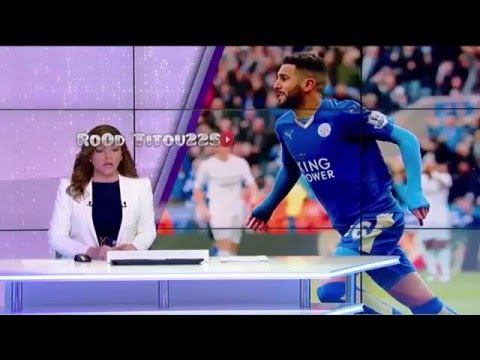 تقرير رائع لقناة Bein Sport عن فوز رياض محرز بجائزة أفضل لاعب في الدوري الإنجليزي 2016 