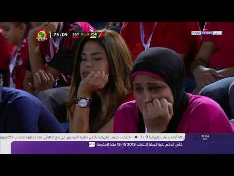 تقرير عن خروج الفراعنة أمام جنوب أفريقيا وصدمة الجماهير المصرية كأس أفريقيا 2019 