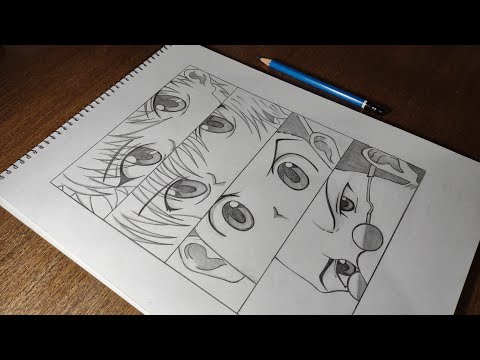 تعلم كيف ترسم شخصيات من أنمي القناص رسم غون وكيلوا وكورابيكا وليوريو Hunter X Hunter 