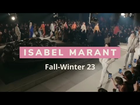 2023 Fall Winter Fashion Show Isabel Marant عرض أزياء خريف شتاء 
