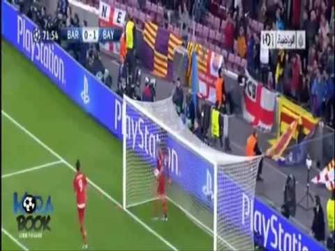 جميع أهداف برشلونة 0 7 بايرن ميونخ دوري أبطال أوروبا 2013 الشوالي 