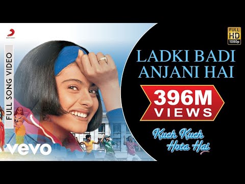 Ladki Badi Anjani Hai Full Video Kuch Kuch Hota Hai Shah Rukh Khan Kajol Kumar Sanu 