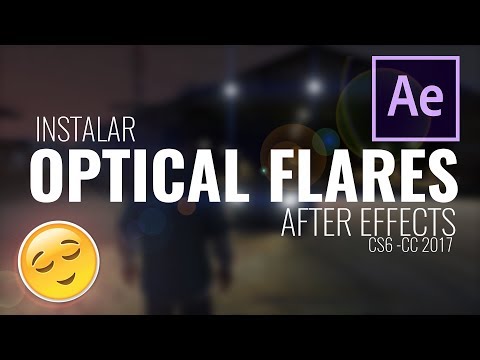 Como Instalar Optical Flares En After Effects Desde CS6 Hasta CC 2020 