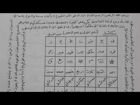 حجاب الاقطار نافع لمنع دخول السحر الى الجسم او الشيطان او الجن او تلبس الجان وامان وحفظ 