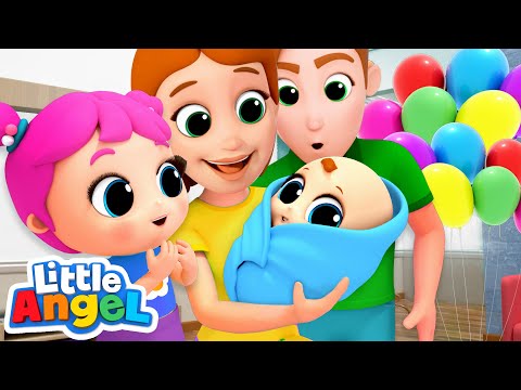 Meet Our Baby Brother New Baby Song Nursery Rhymes By Little Angel 