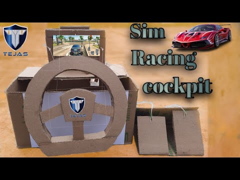 How To Make Gaming Steering Wheel With Cardboard Creativity TEJA 