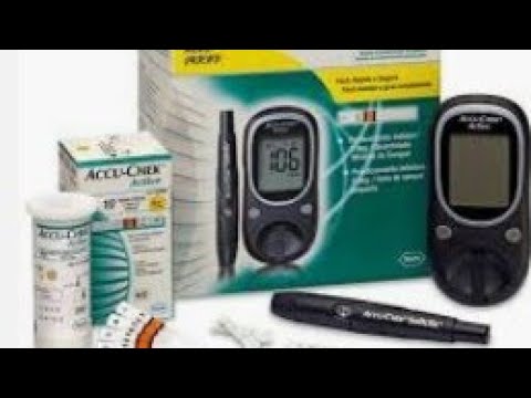 تعلم قياس نسبة السكر في الدم في المنزل باستخدام جهاز ACCU CHEK ACTIVE وكيفية التحقق من النتائج. 