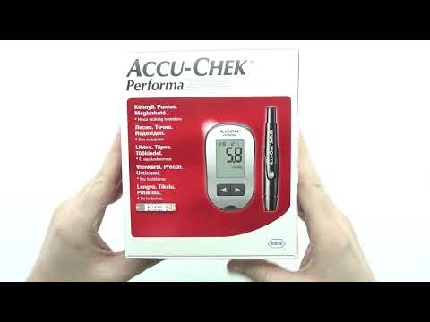 كيفية استخدام نظام مراقبة نسبة الجلوكوز في الدم Accu Chek Performance 4K 