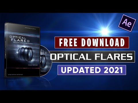 How To Install Optical Flares In After Effects CC 2017 2022 After Effects Tutorial 