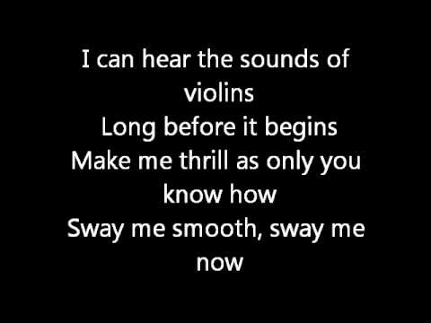 Michael Buble Sway Lyrics 