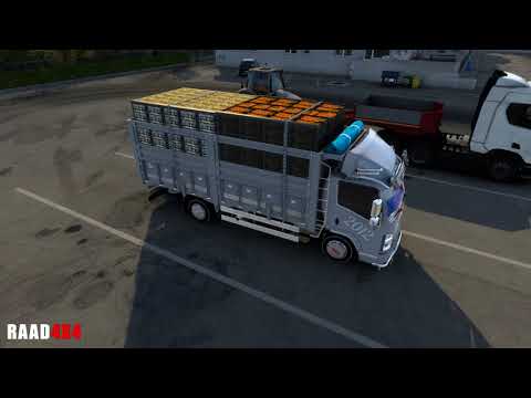 شاحنة ISUZU 2012 لعبة محاكي الشاحنات يورو تراك سيموليتر 