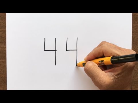 How To Draw Taj Mahal Picture From Number 44 Very Easy Drawing 