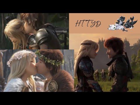All Hiccstrid Kisses Includes All 3 NEW Hidden World Kisses GENERAL Audience 