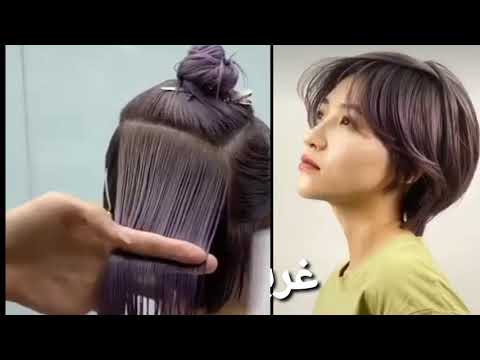 قص شعر بوي قصات شعر بوي قصير جدا على الطريقة الكورية خطوة بخطوة قصات شعر قصير ترند 2023 